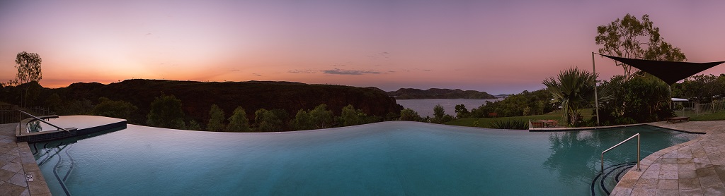 Lake Argyle Infinity Pool in the East Kimberley Western Australia