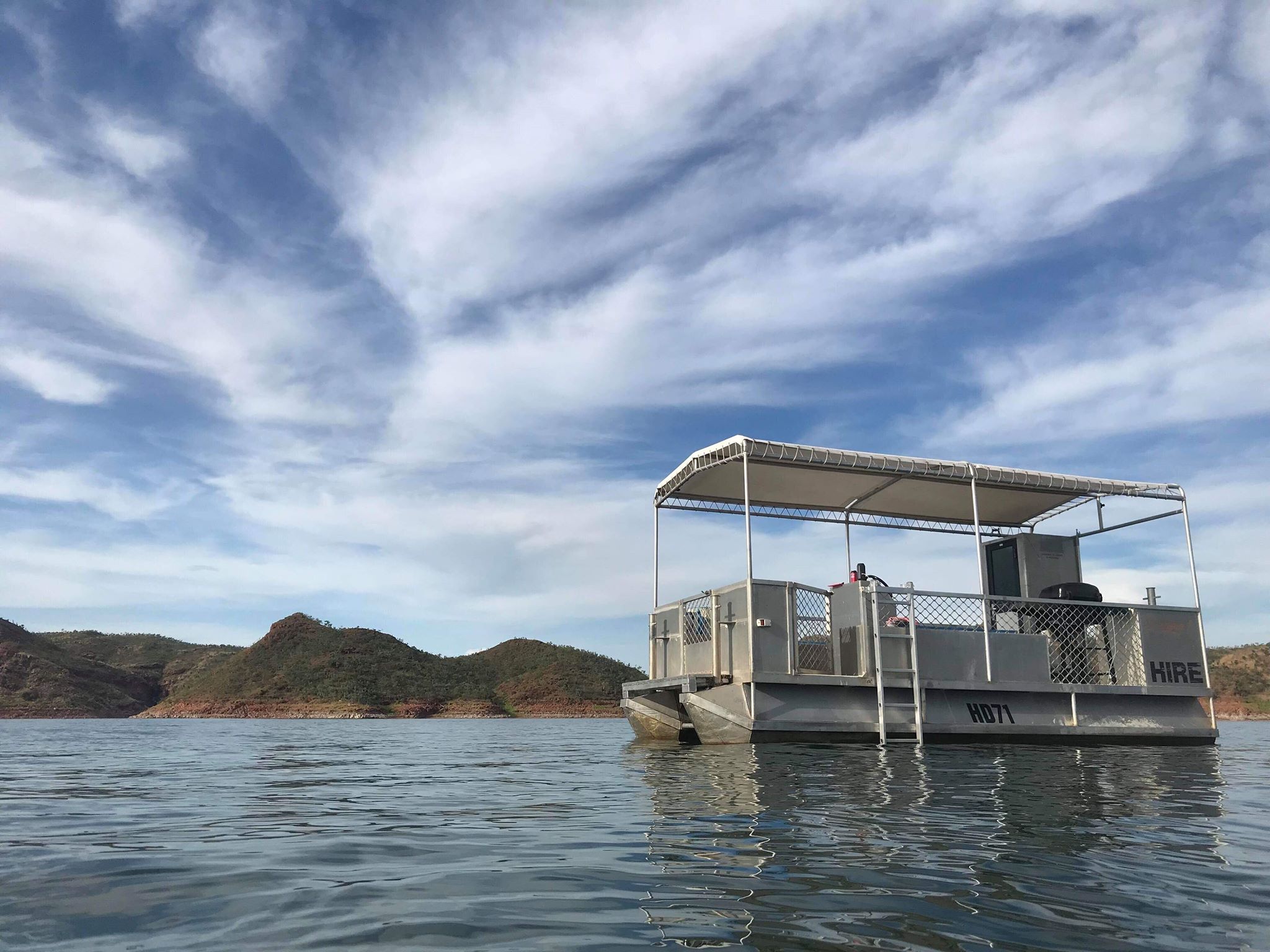 Pontoon Hire at Lake Argyle 