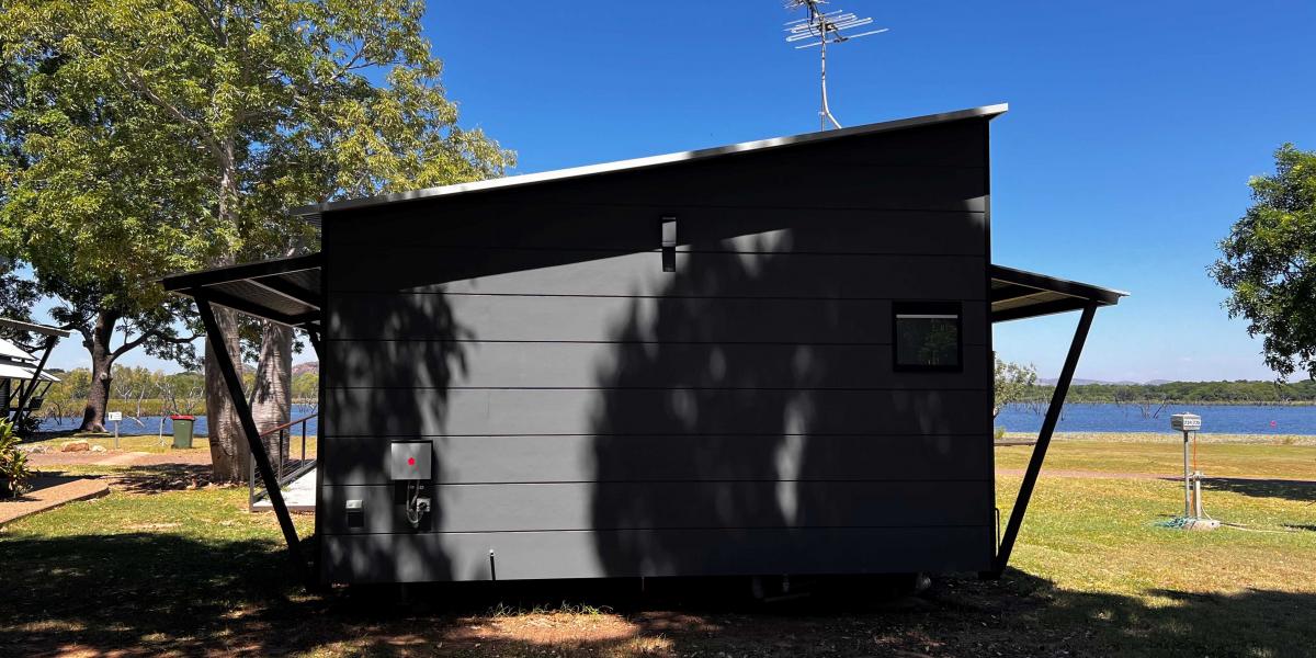 View from Disability Access Cabin in Kununurra